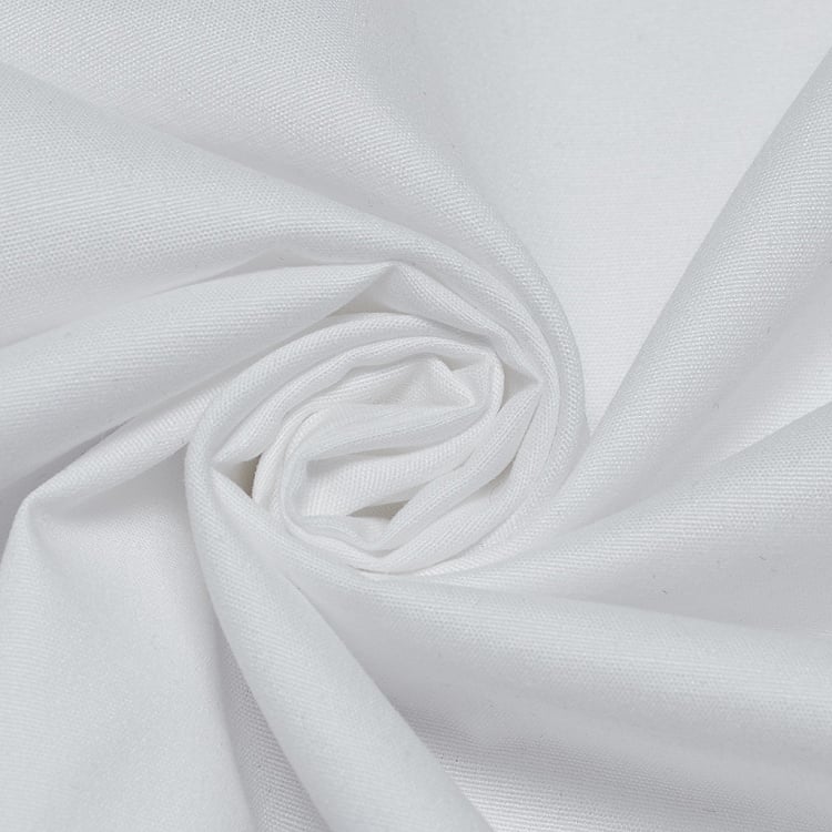 3D White Pleated Shirt Goth Men's