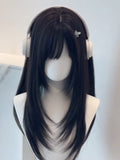 Straight Options Color 3 Wig Bangs Full with 65CM