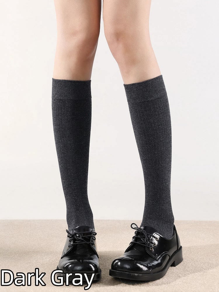 Colors) Warm Slimming Vertical Stockings Rib (6