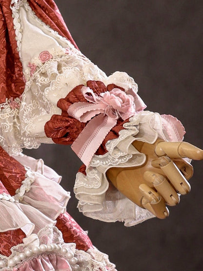 Rosa / Rot / Schwarz / Grün / Grau / Beige / Blaue Handfesseln