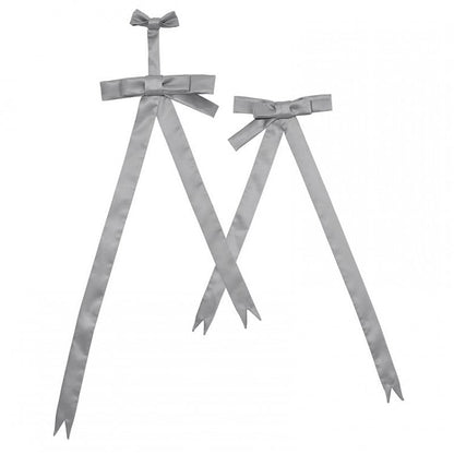 Gray Accessory Detachable Bows