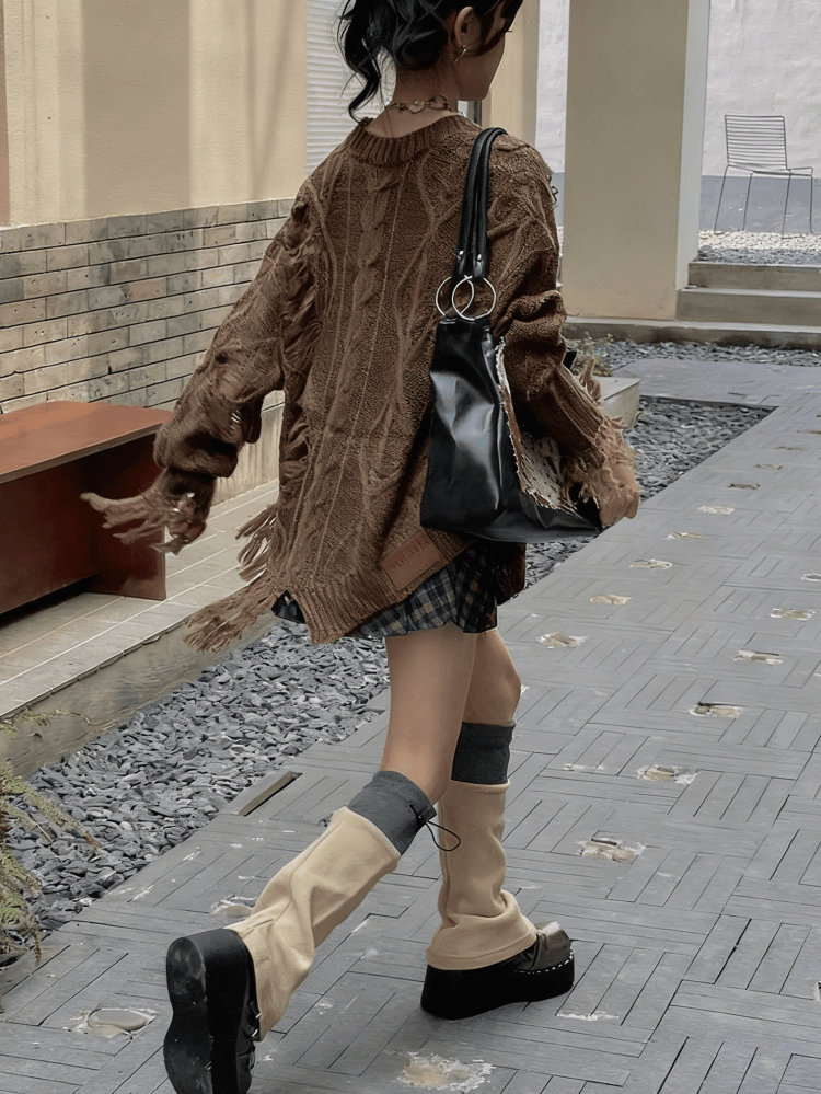 Color-Block Warmers Drawstring Leg 4 Color Options