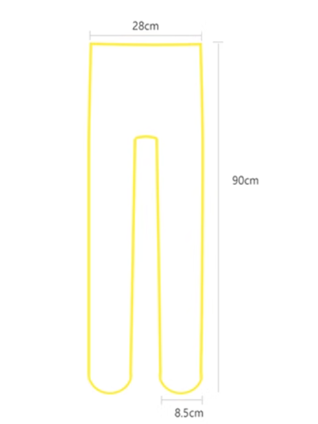 Charms Tights Black Rhinestone