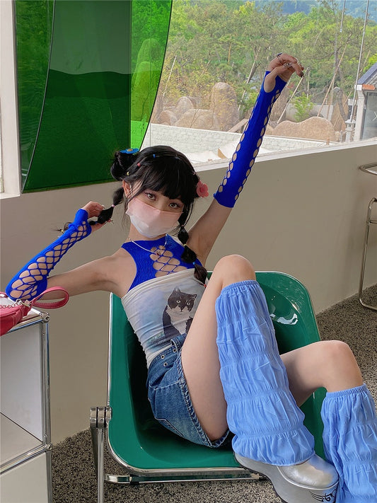 4 Color Options Loose Flared Leg Warmers