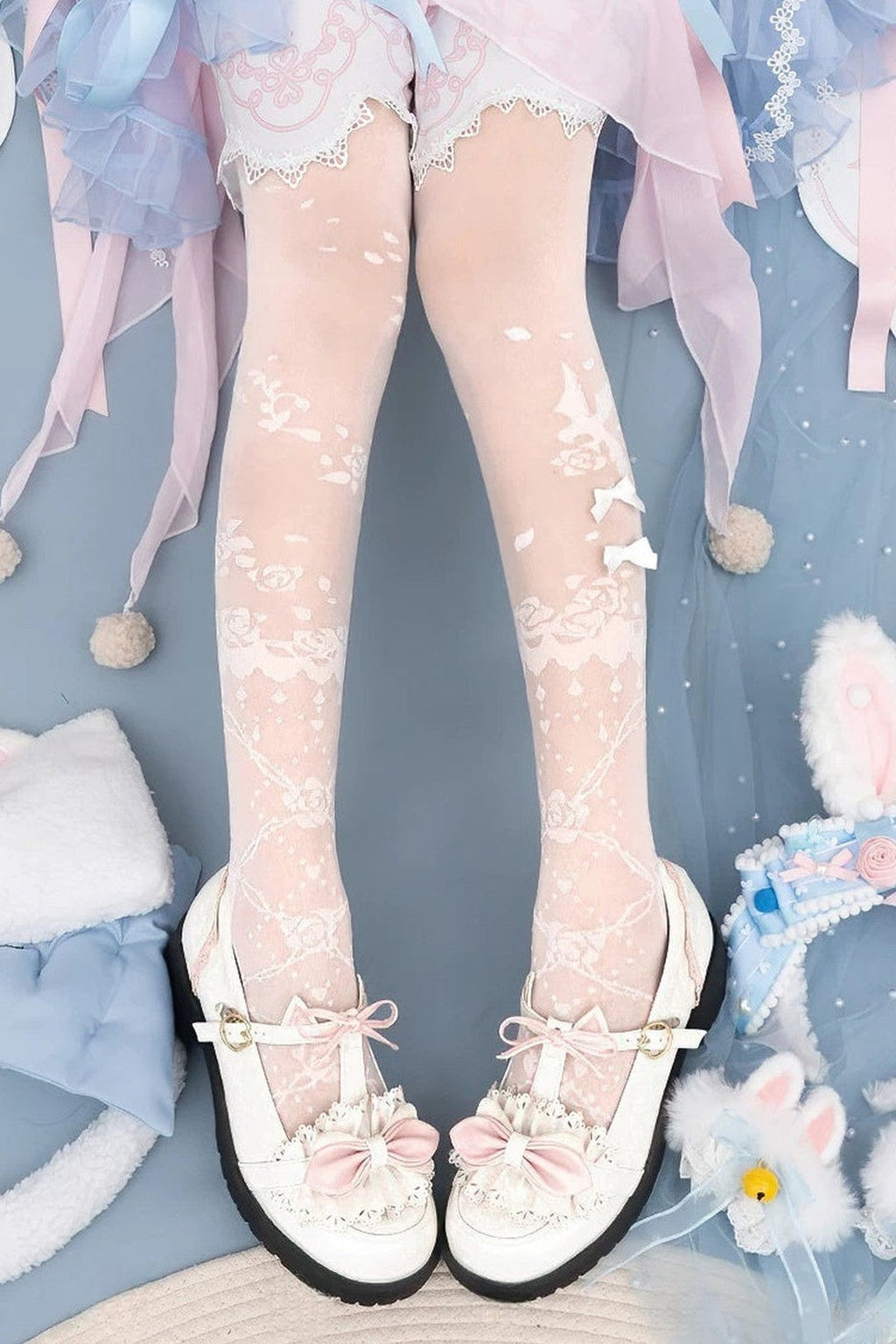 Nightingale and the Rose Bridal Tights