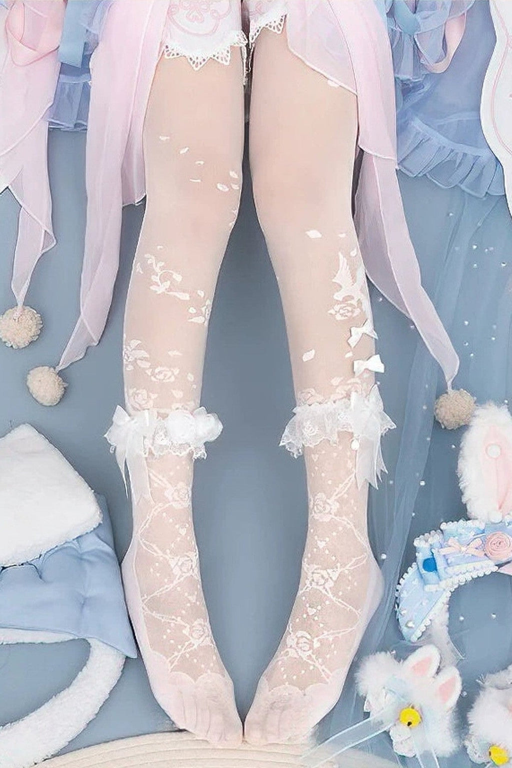 Nightingale and the Rose Bridal Tights