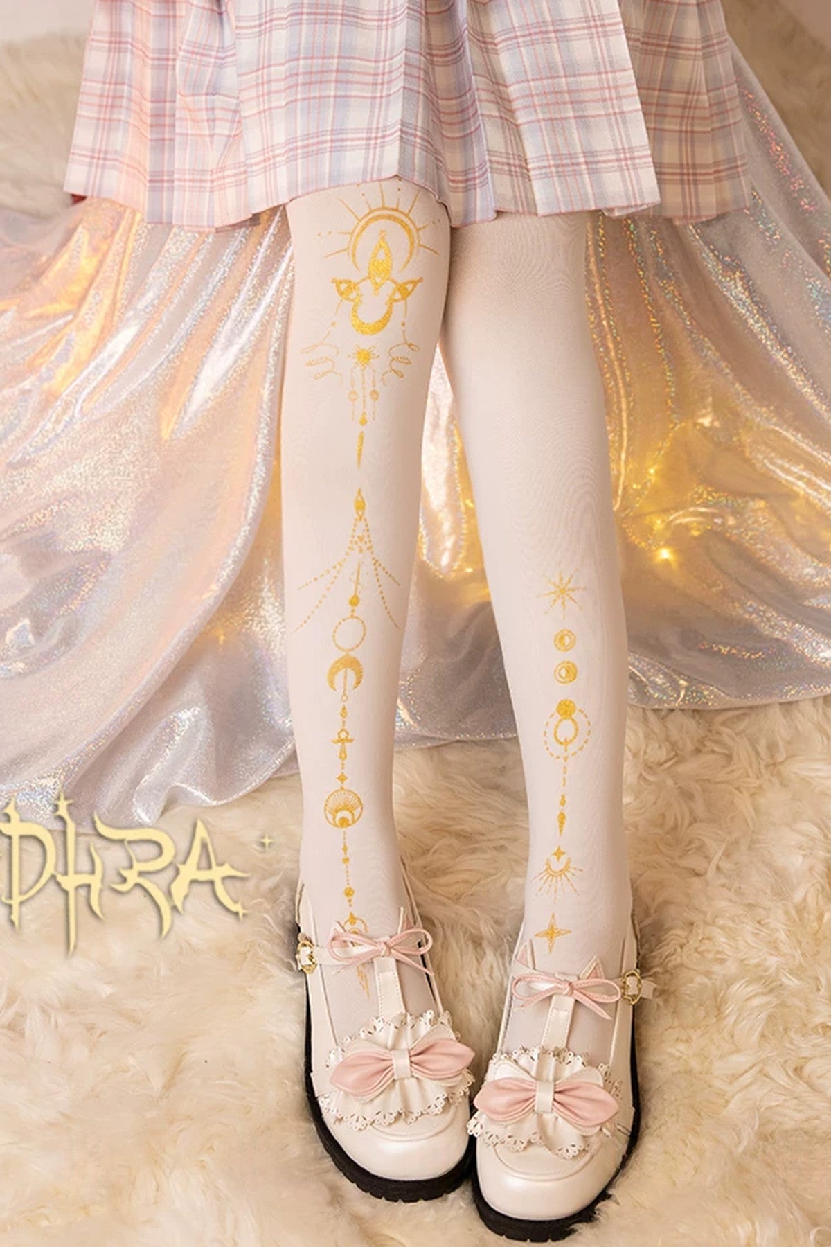 Lost Civilization Printed Tights