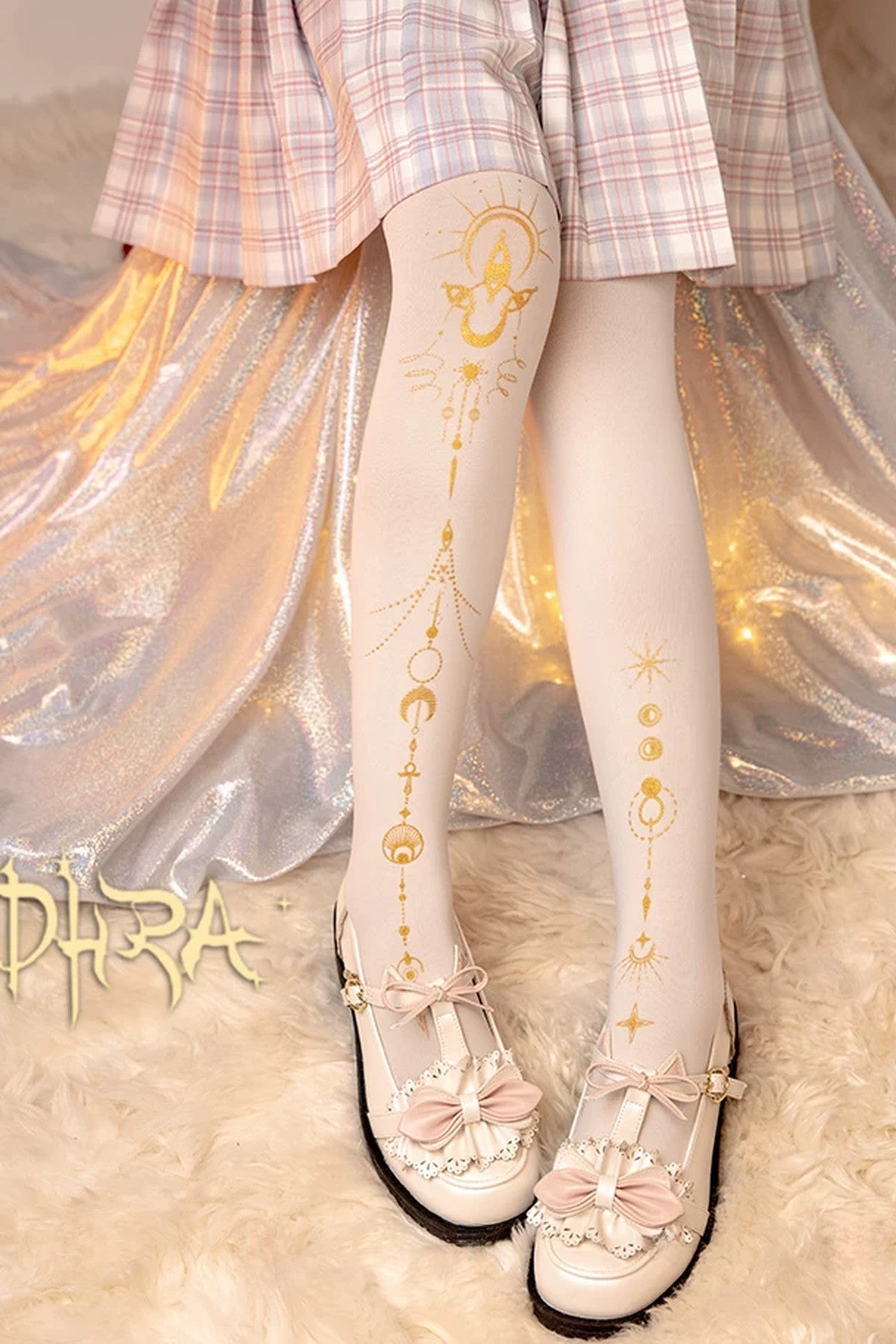 Lost Civilization Printed Tights