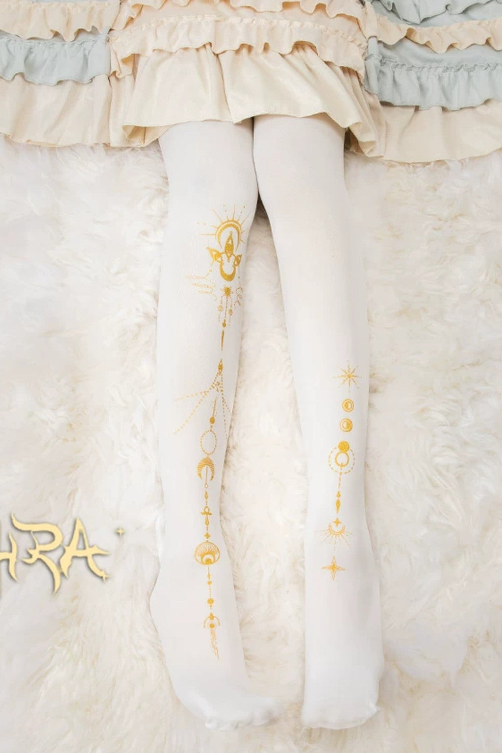 Lost Civilization Printed Tights