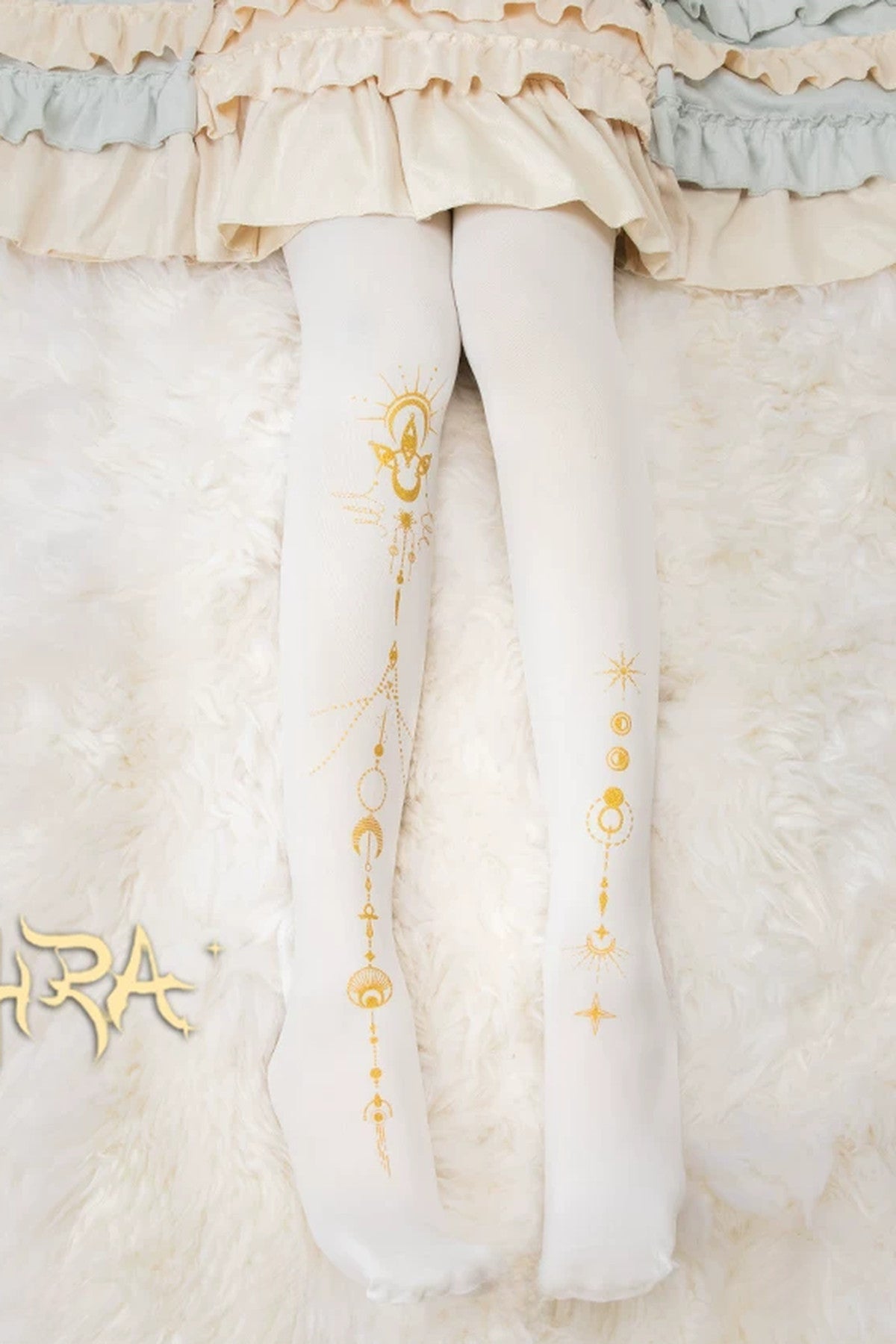 Lost Civilization Printed Tights