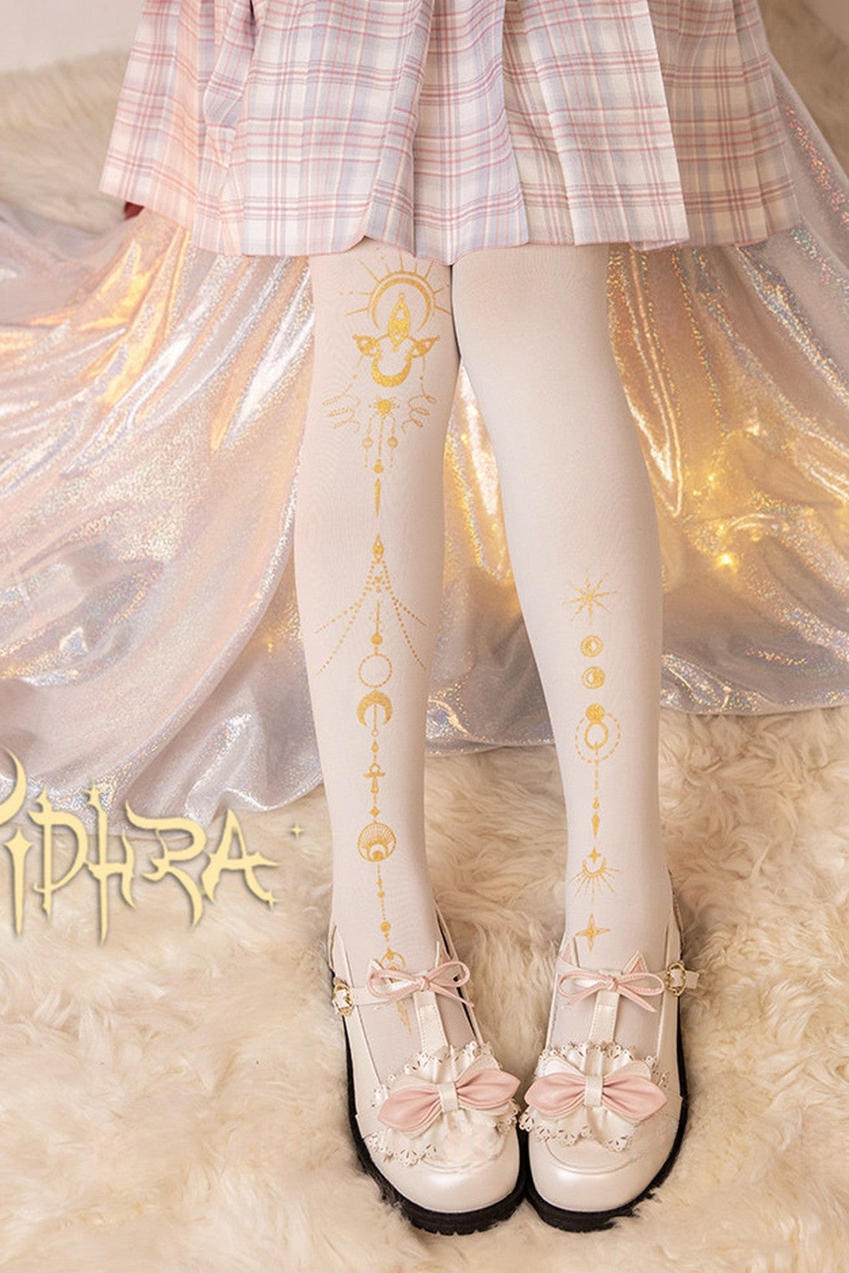 Lost Civilization Printed Tights