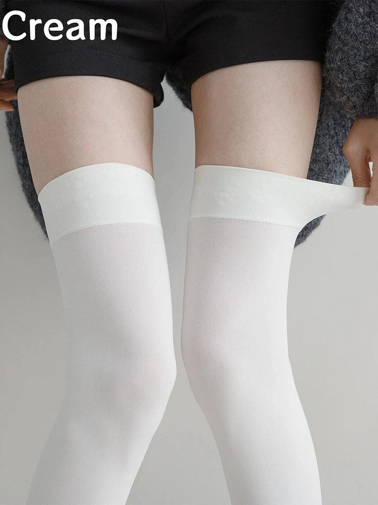 (4 175cm-Fit Paw Anti-Slip Stockings Thigh-High Cat Colors)