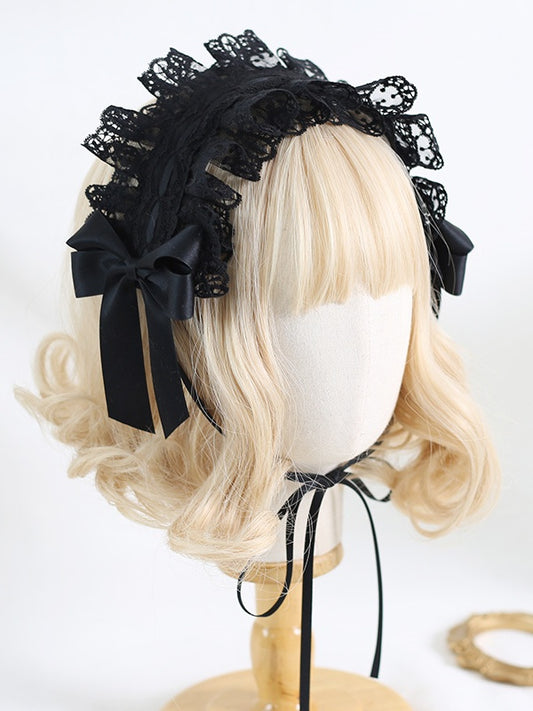 Lolita 5 Hairband Colors Bowknot Cute Lace