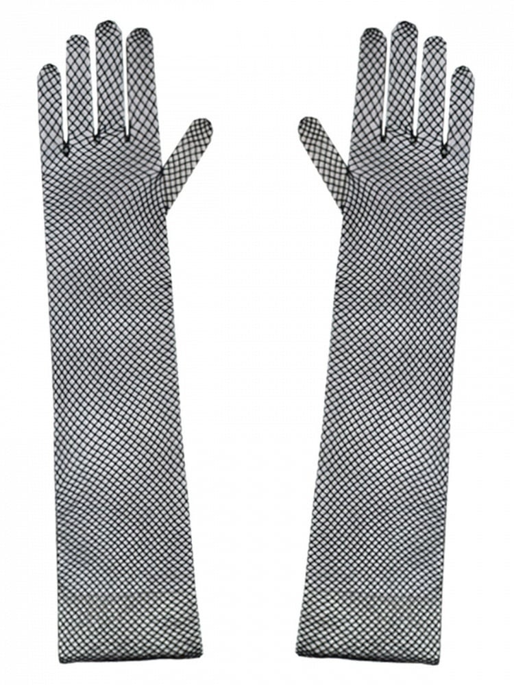 Long Black Gloves Lace