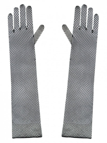 Long Black Gloves Lace