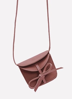 Detail Holder Brown Earthy - Card Bow Crossbody