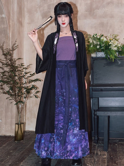 Chinese-Style Purple Camisole Top - Quirky Hut