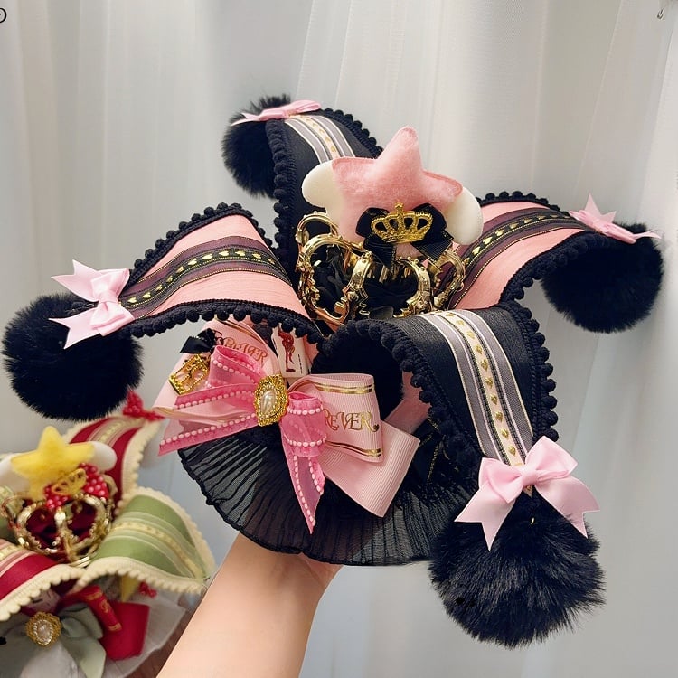 Mini Hat Options Circus Lolita 5 Color Sweet Clown