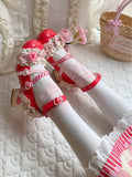 Shoes Jane Sweet Mary Red Velvet Lolita Strawberry Cake