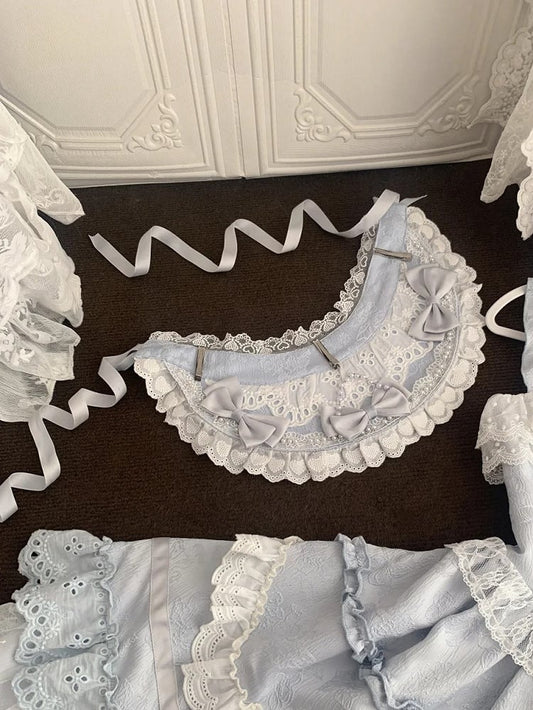 黒、青、ピンク、オールドスクール、ロリータボンネット