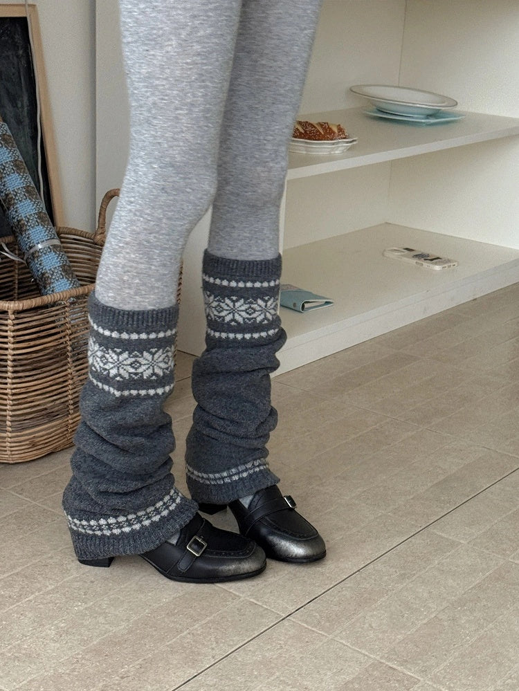 Slouchy Leg Isle Warmers Fair Knit