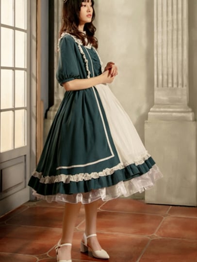 Lolita Length Fish-bone Petticoat White Adjustable