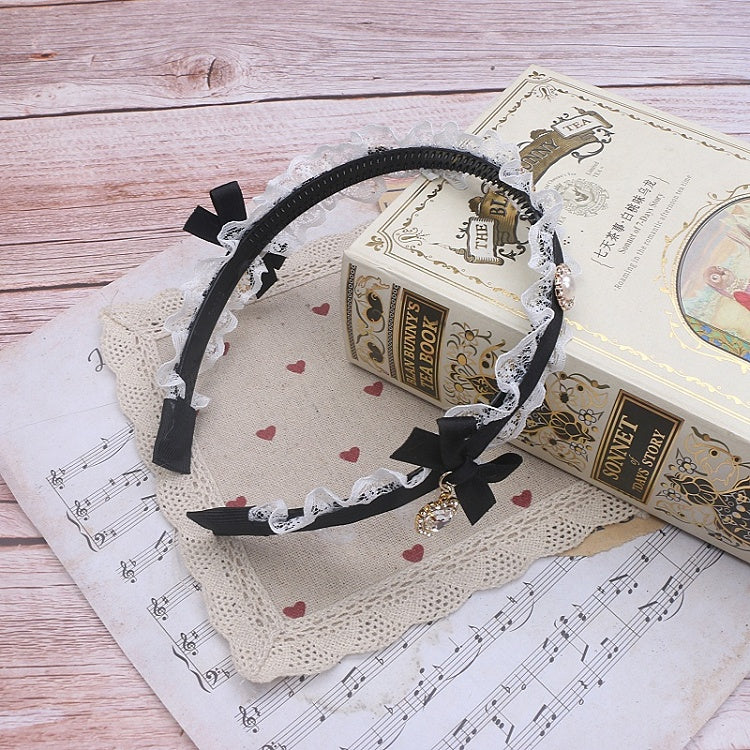 Kei 6 KC Bowknot Color Options Lace Jirai Rhinestone