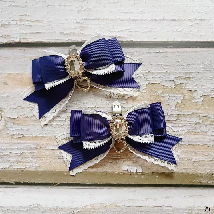 Shoe in Kei Bowknot Options Jirai Size Clips Color Large 9