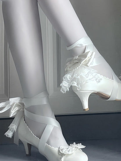 Shoe Charm Beaded Clips Lace with Details Options Bowknot Color Chain 4