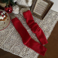 Warmers Soft Knit Red Leg