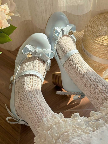 ジェーンズボウ装飾メアリーブルートップハート