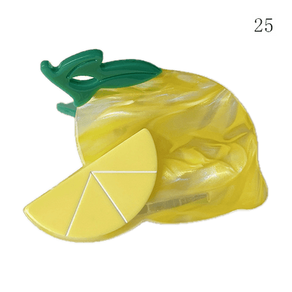 29 Fruits Claw Clips Options Cute Y2K