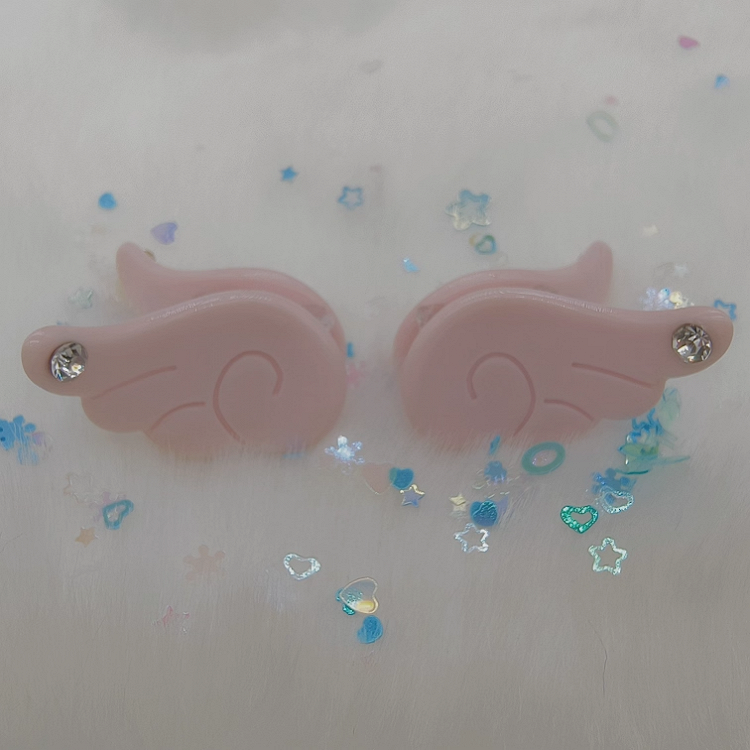 Clips Candy / Blue Claw Kawaii Pink White Yume Angel | Color Purple Wing