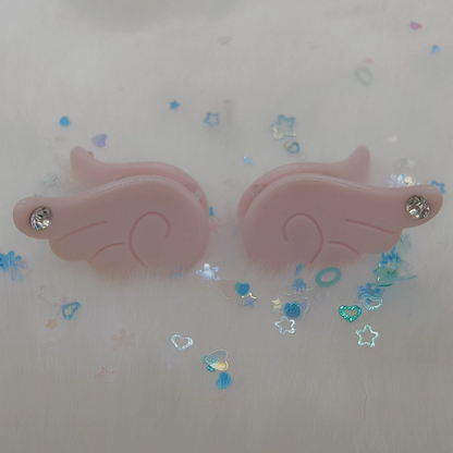 Clips Candy / Blue Claw Kawaii Pink White Yume Angel | Color Purple Wing