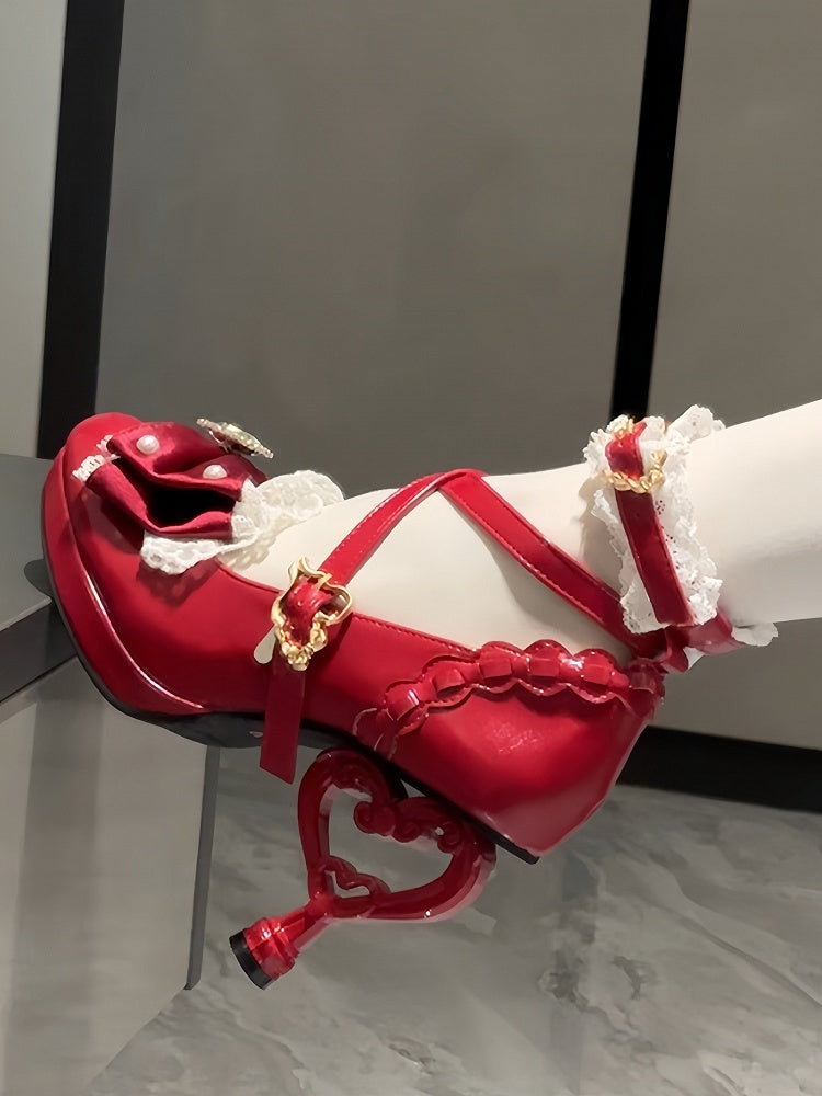 Bow Beads Embellished with