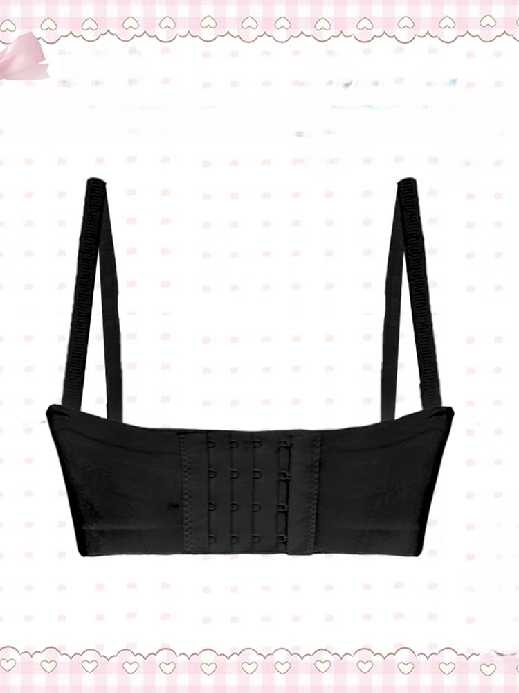 Non-Slip Padded Black Clean-Fit for 6cm Seamless Daily - Bra