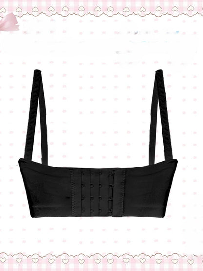 Non-Slip Padded Black Clean-Fit for 6cm Seamless Daily - Bra