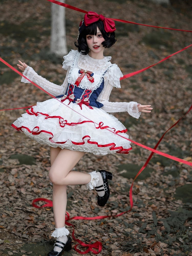 Lolita Red KC Bow