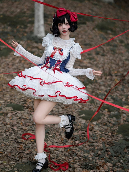 Lolita Red KC Bow