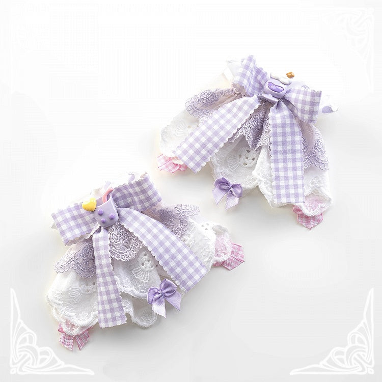 Cuffs Sweet Fruit Wrist Bowknot