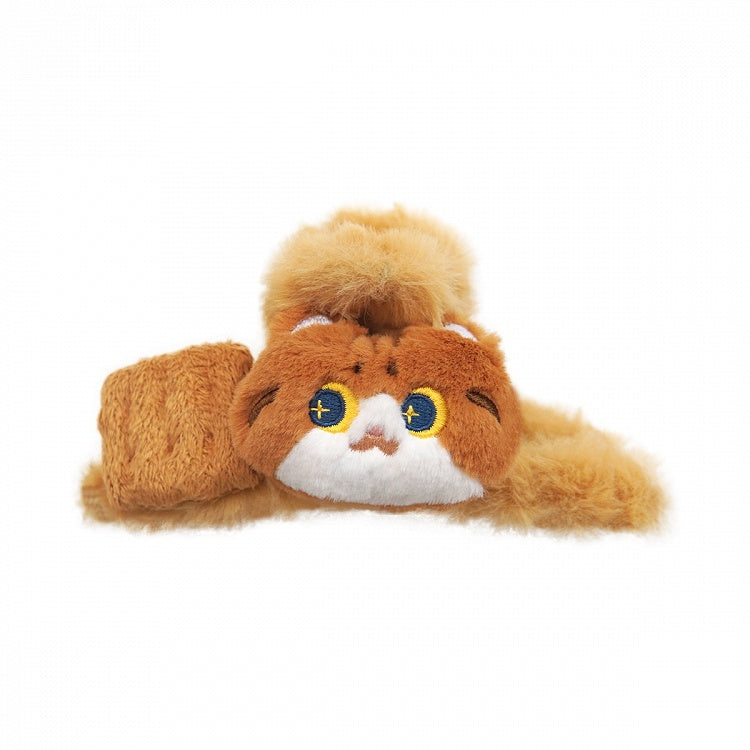 Pink/Blue/Brown Cute Cat Claw Clip