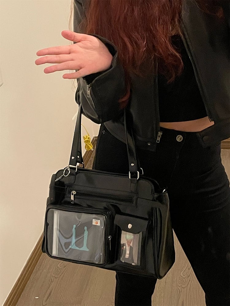 3 Window Crossbody/shoulder with Display Ita Bag Colors Kawaii