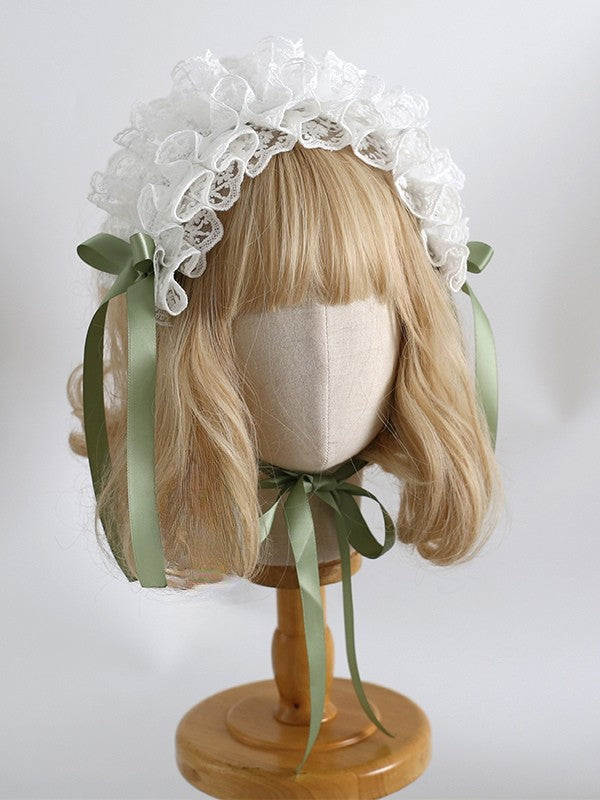 Farbdetails Sweet Options Lolita-Haarband mit Rüschen und Schleife 9