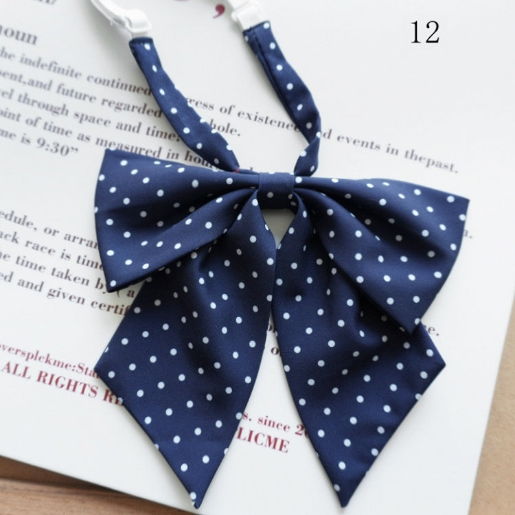 Options Pattern Bow Polka-dot 12 Tie