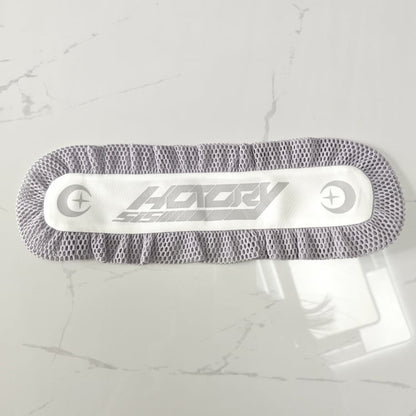 White and Gray Mesh Details Hairband