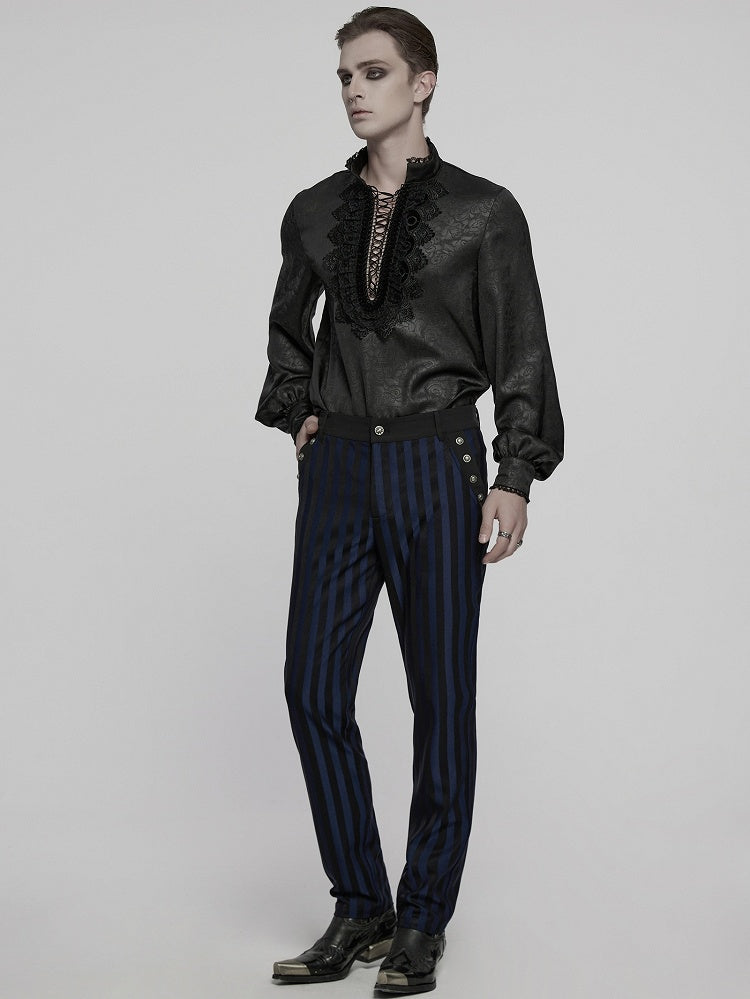 Goth Men's Shirt Black