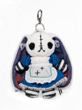 Guro Embellishments Rabbit Scar Kawaii - White Blue Keychain