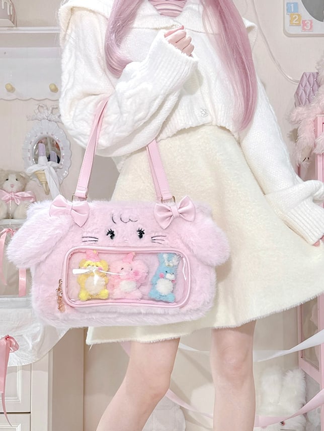 Plüsch-Rosa Ita Cammy Bag Mikko