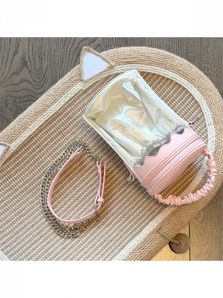 Transparent Window Cake Theme Bag for Cotton Doll - QIANYIBO
