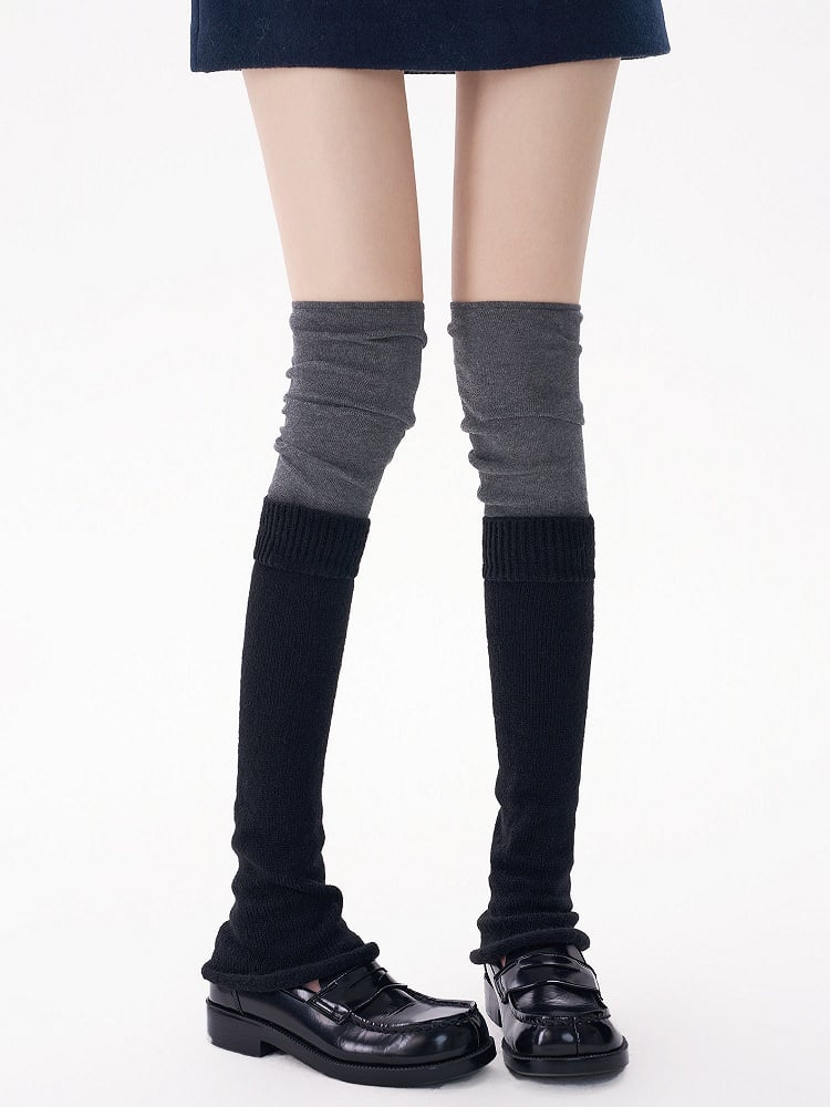 Warmers Two-Tone Leg Faux-Layered